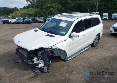 2017 Mercedes-Benz Gls 450 4Matic из США, поврежденный, VIN 4JGDF6EE9HA991479